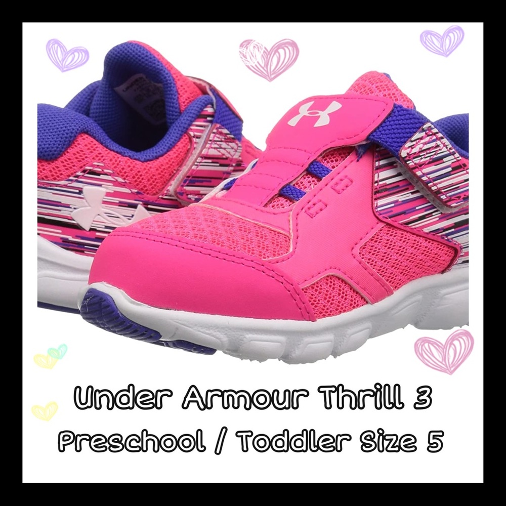 Under Armour Thrill 3 Sneakers Toddler Size 5